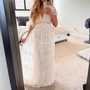 Boho maxi dress